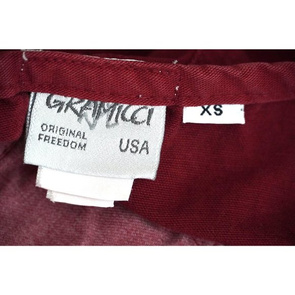 Vintage Gramicci Climbing Capri Pants Womens Size XS Cotton Khaki Style Casual - Picture 8 of 10